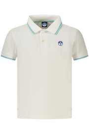 POLO EM ALGODÃO NORTH SAILS CRIANÇA BRANCO