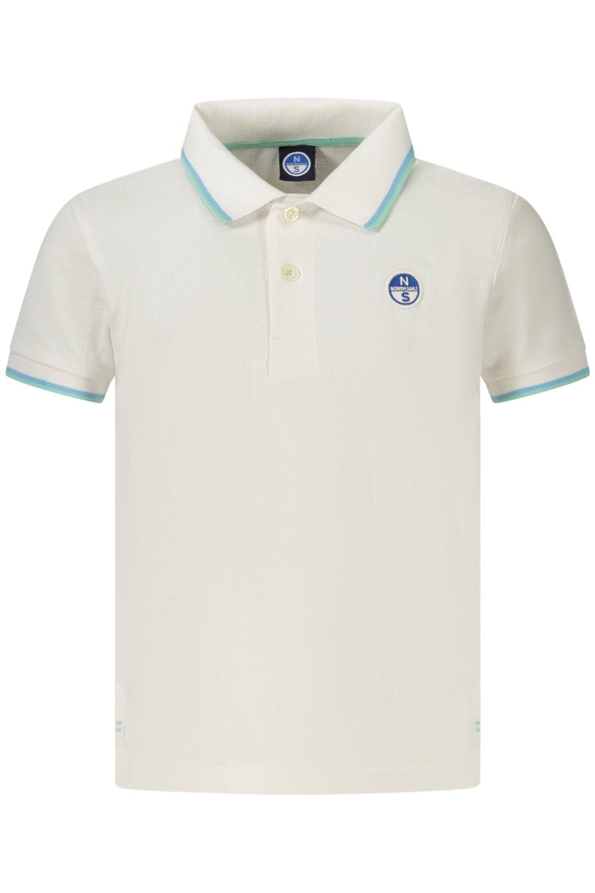 POLO EM ALGODÃO NORTH SAILS CRIANÇA BRANCO