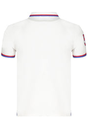 WHITE SHORT SLEEVE NORTH SAILS POLO SHIRT FOR KIDS
