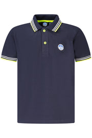 POLO EM ALGODÃO NORTH SAILS CRIANÇA AZUL