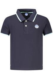 POLO EM ALGODÃO NORTH SAILS CRIANÇA AZUL