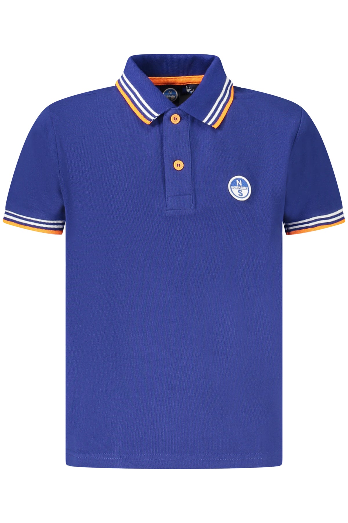 POLO EM ALGODÃO NORTH SAILS CRIANÇA AZUL