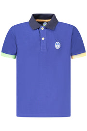 POLO EM ALGODÃO NORTH SAILS CRIANÇA AZUL