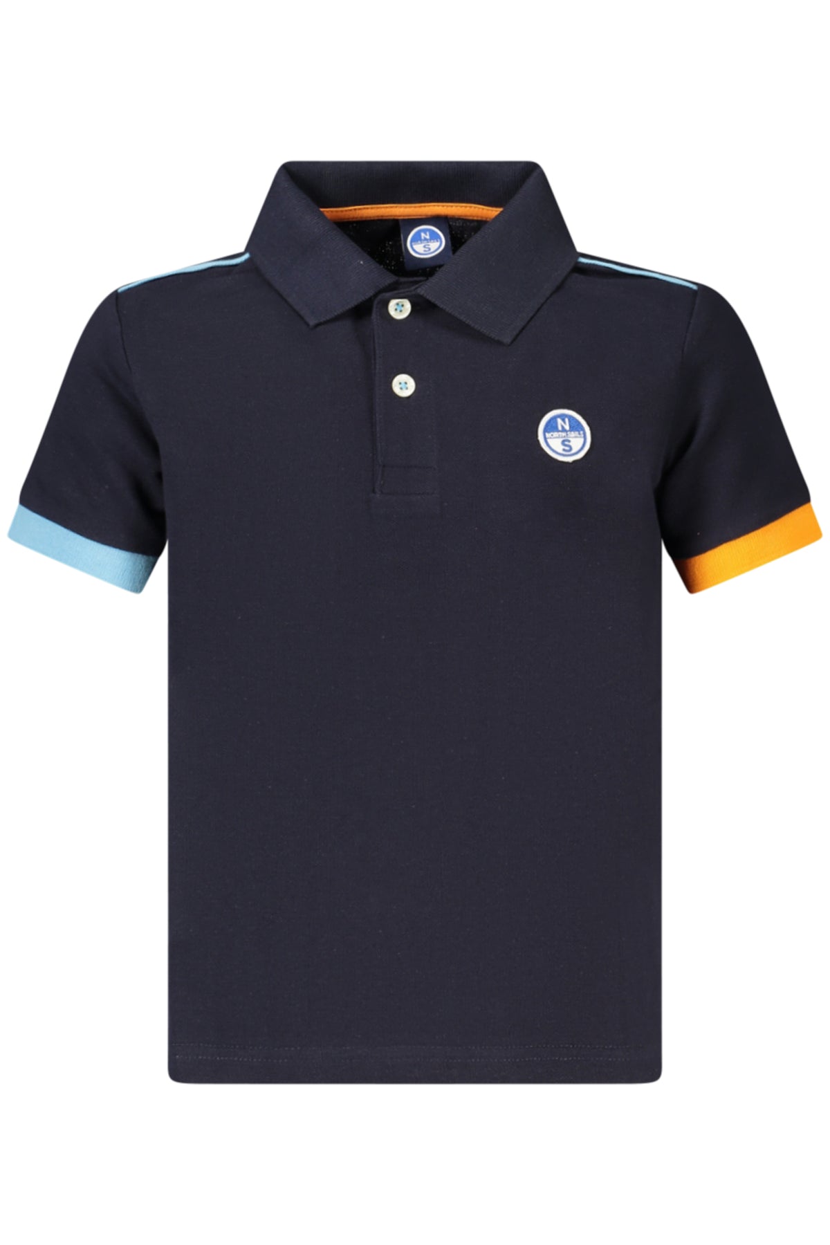 POLO EM ALGODÃO NORTH SAILS CRIANÇA AZUL