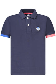 POLO EM ALGODÃO NORTH SAILS CRIANÇA AZUL
