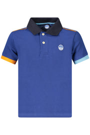 POLO EM ALGODÃO NORTH SAILS CRIANÇA AZUL