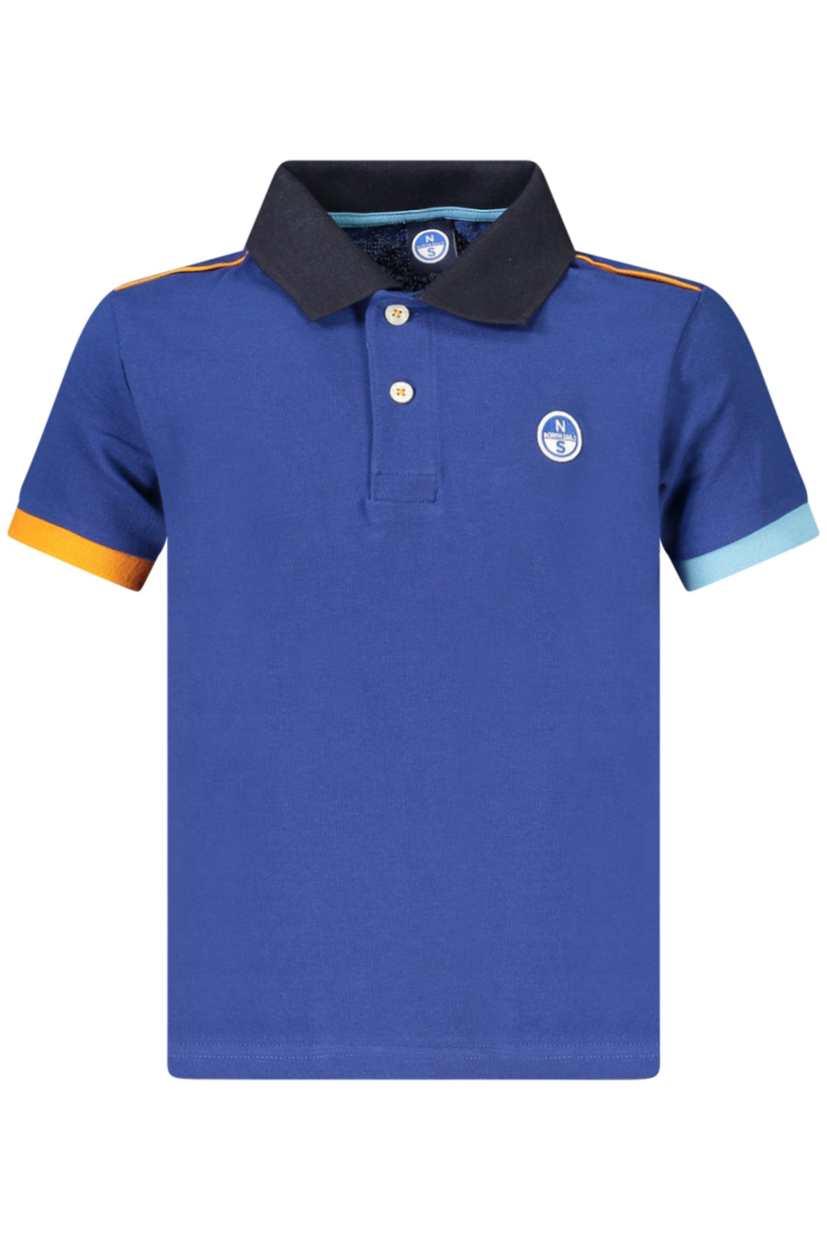 POLO EM ALGODÃO NORTH SAILS CRIANÇA AZUL