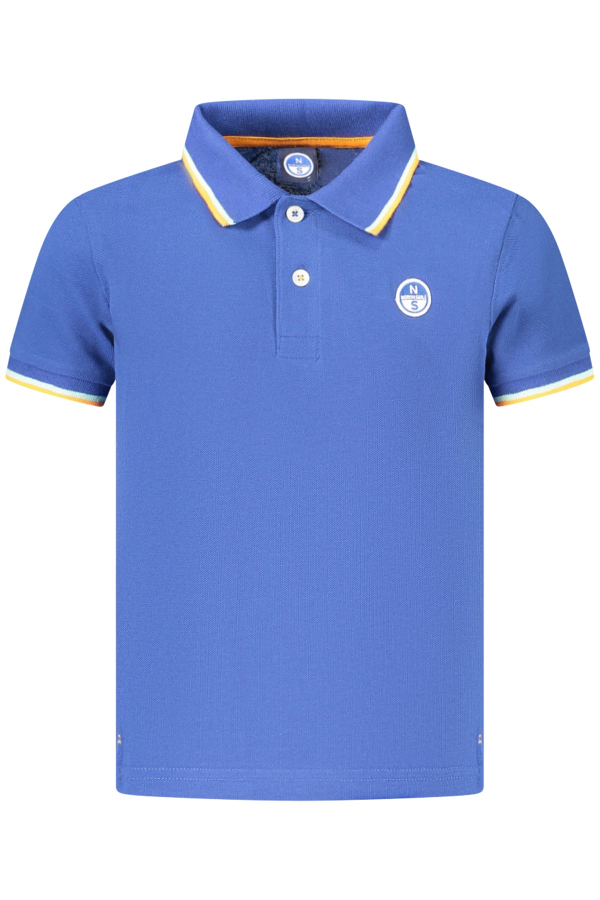 POLO EM ALGODÃO NORTH SAILS CRIANÇA AZUL