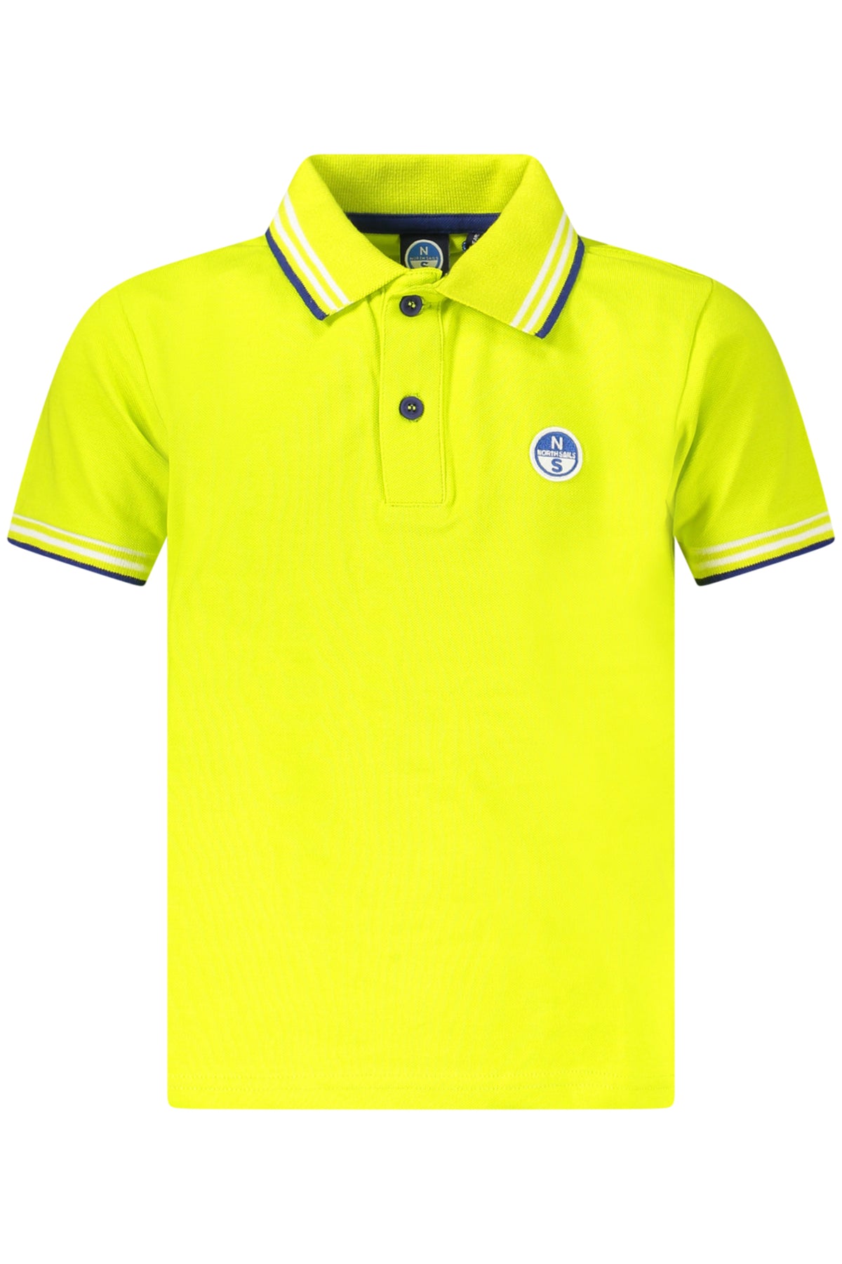 POLO EM ALGODÃO NORTH SAILS CRIANÇA AMARELO