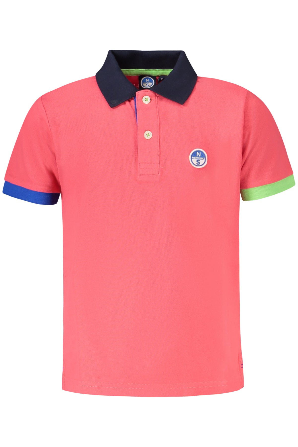 POLO EM ALGODÃO NORTH SAILS CRIANÇA ROSA