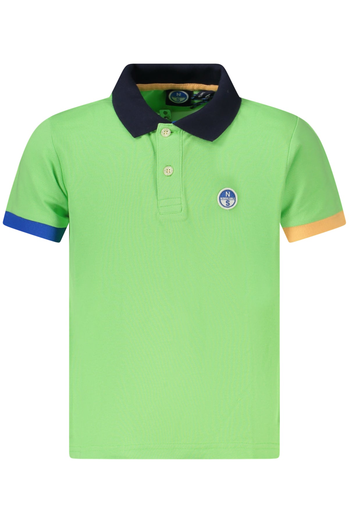 POLO EM ALGODÃO NORTH SAILS CRIANÇA VERDE