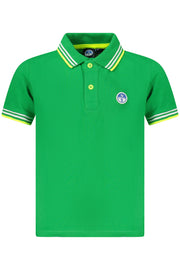 POLO EM ALGODÃO NORTH SAILS CRIANÇA VERDE