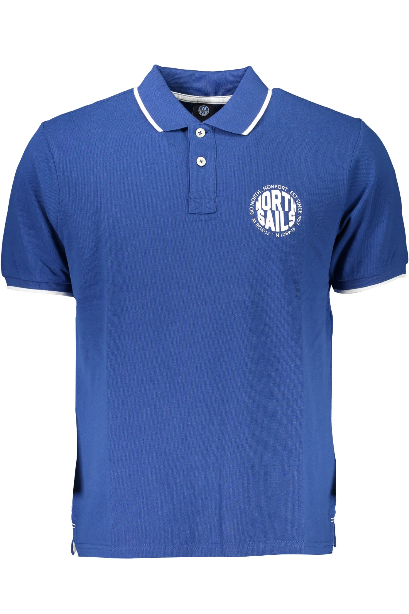 NORTH SAILS MEN'S SHORT-SLEEVED POLO SHIRT BLUE