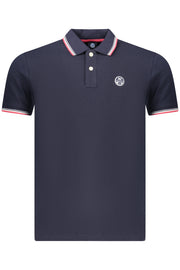 POLO EM ALGODÃO NORTH SAILS HOMEM AZUL