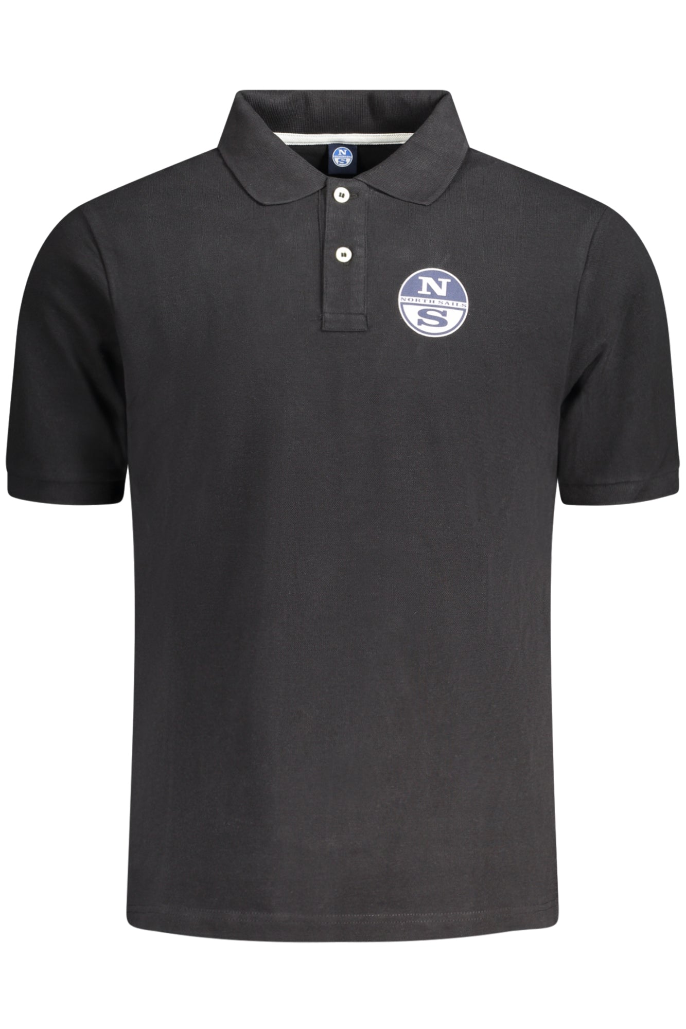 MEN'S NORTH SAILS SHORT SLEEVE POLO SHIRT BLACK
