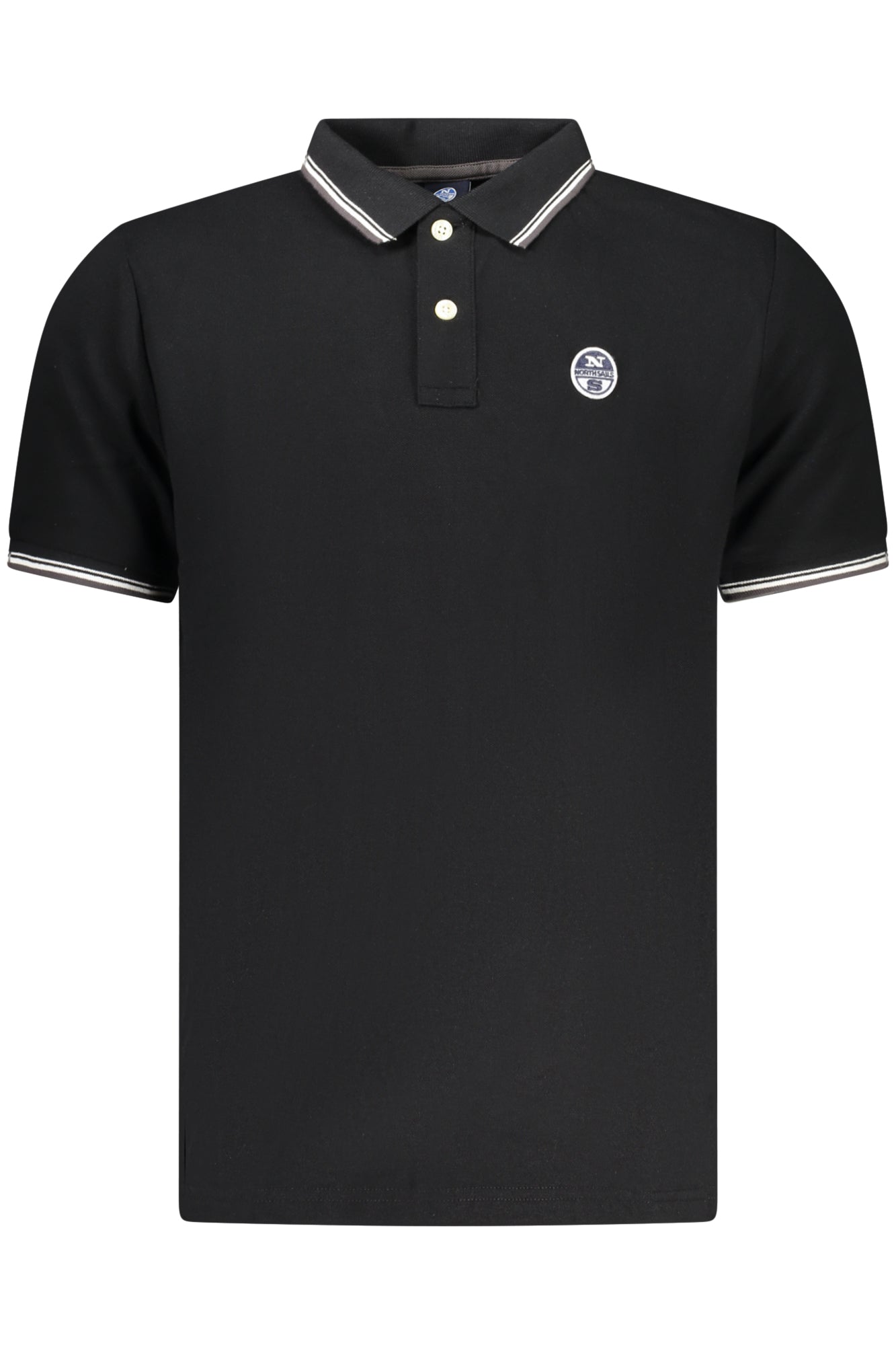 POLO NORTH SAILS HOMEM PRETO