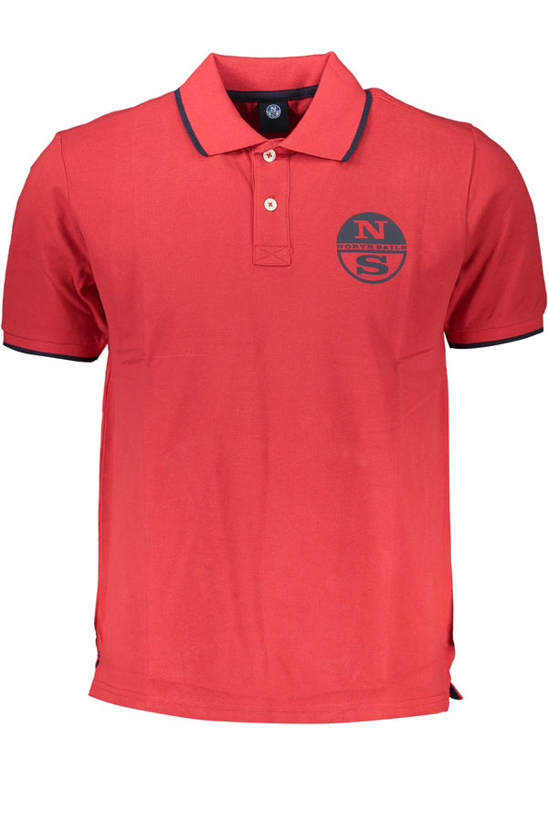 CAMISA POLO DE MANGA CURTA VERMELHA PARA HOMEM NORTH SAILS