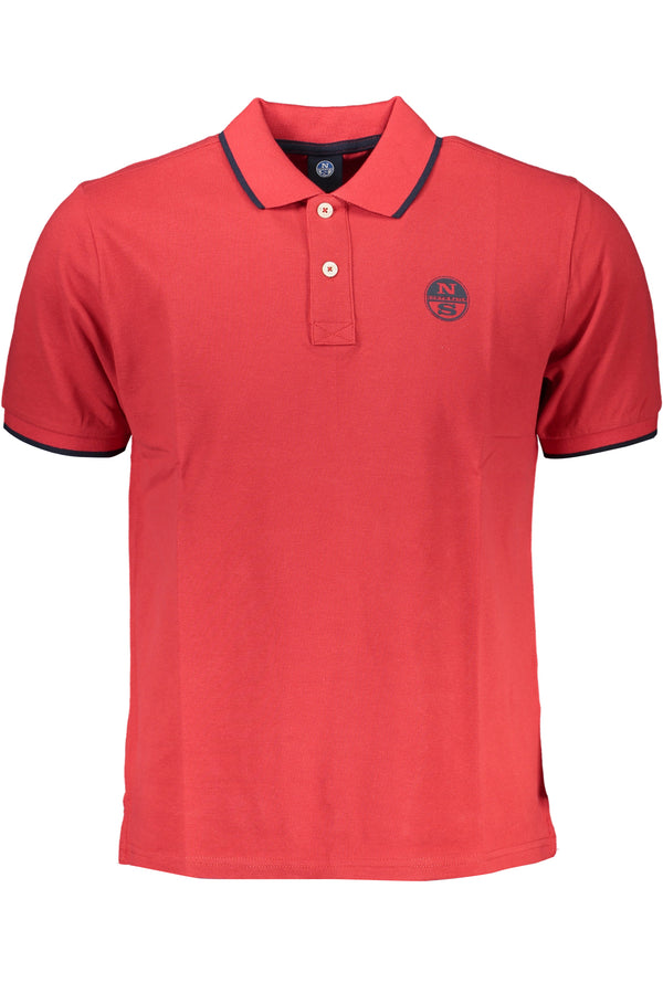 CAMISA POLO DE MANGA CURTA VERMELHA PARA HOMEM NORTH SAILS