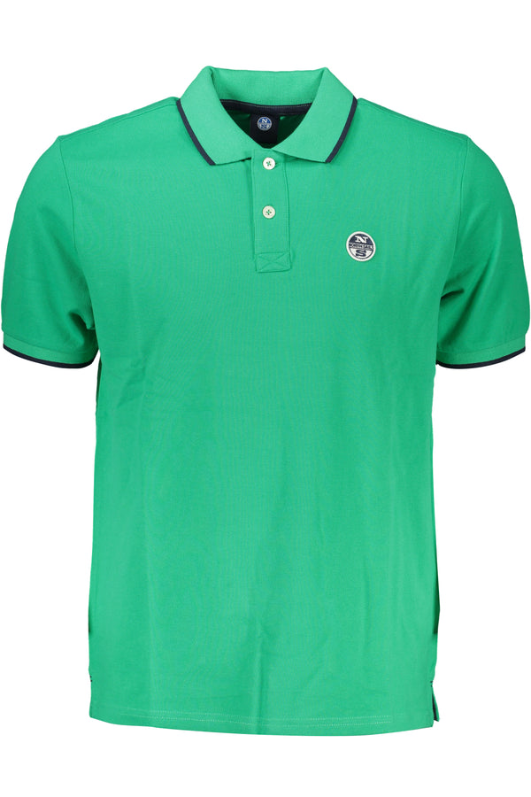 CAMISA POLO DE MANGA CURTA NORTH SAILS VERDE PARA HOMEM