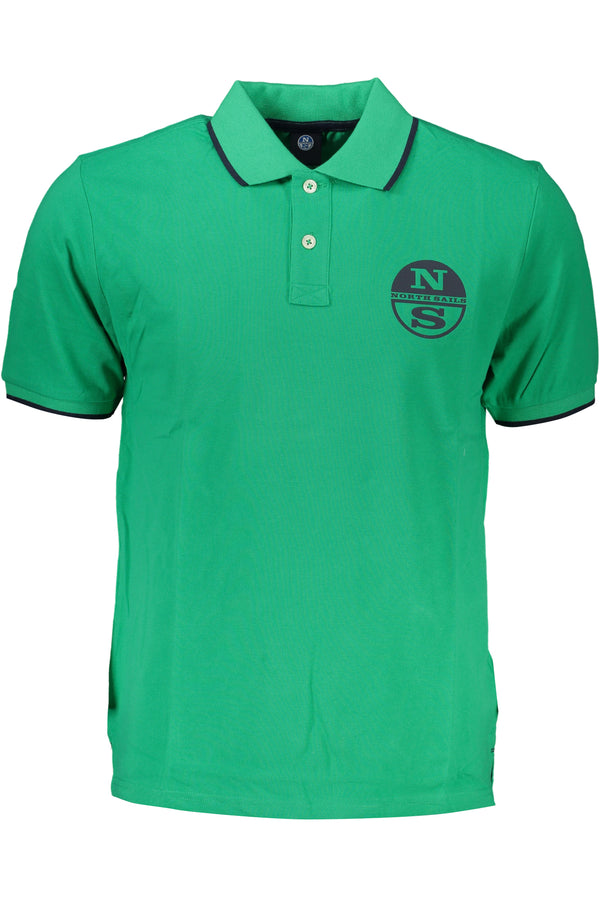 CAMISA POLO DE MANGA CURTA NORTH SAILS VERDE PARA HOMEM