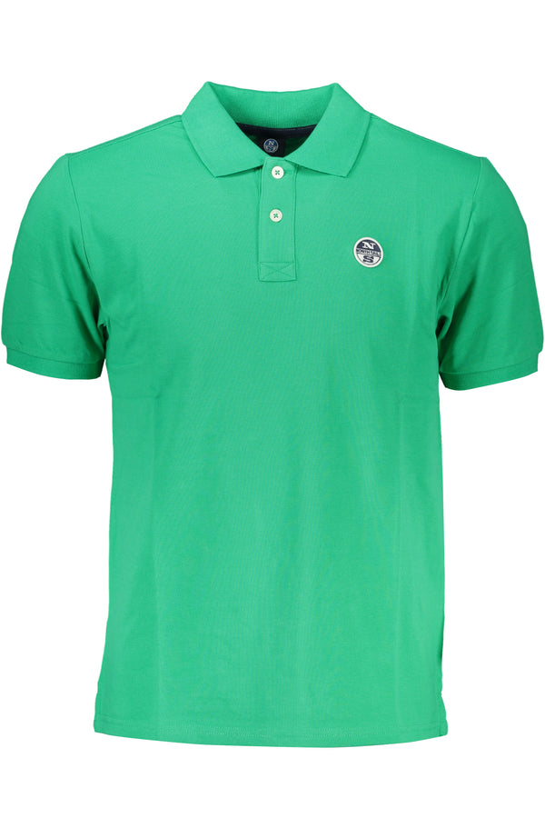 CAMISA POLO DE MANGA CURTA NORTH SAILS VERDE PARA HOMEM