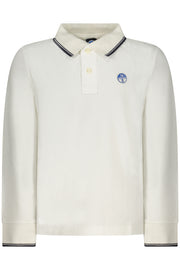 POLO EM ALGODÃO NORTH SAILS CRIANÇA BRANCO