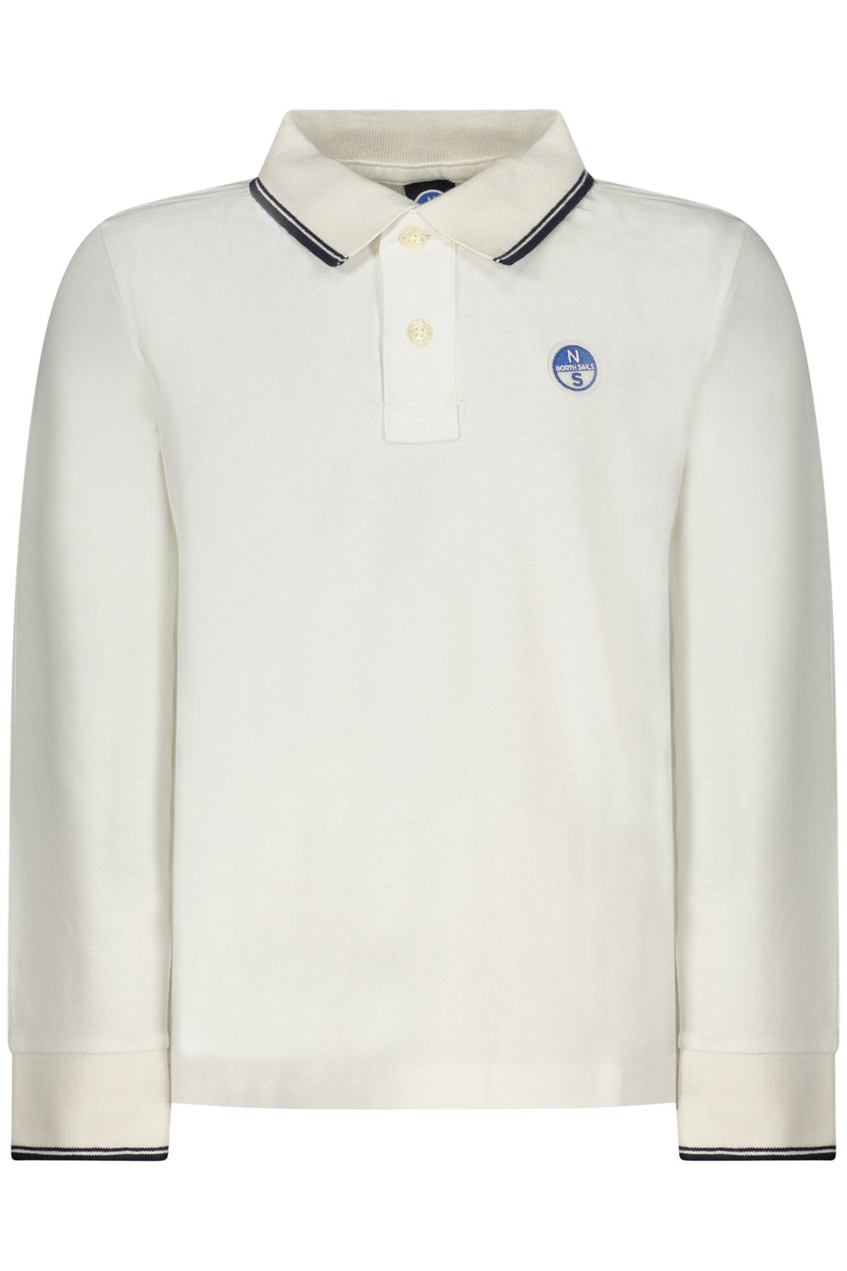 POLO EM ALGODÃO NORTH SAILS CRIANÇA BRANCO
