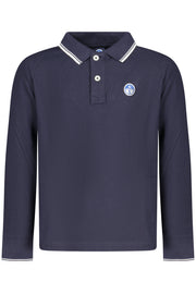 POLO EM ALGODÃO NORTH SAILS CRIANÇA AZUL