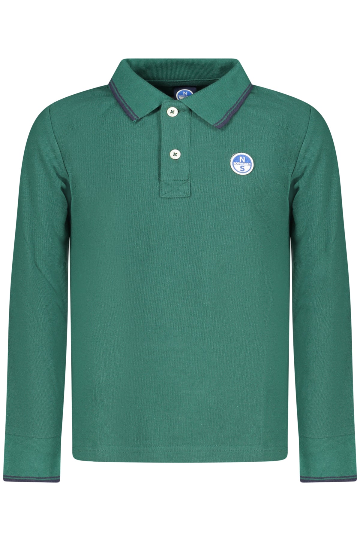 POLO EM ALGODÃO NORTH SAILS CRIANÇA VERDE