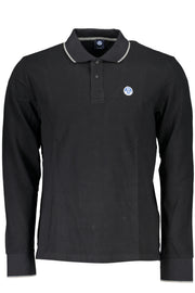 CAMISA POLO HOMEM DE MANGA COMPRIDA NORTH SAILS PRETA
