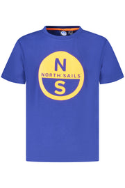 T-SHIRT EM ALGODÃO NORTH SAILS CRIANÇA AZUL