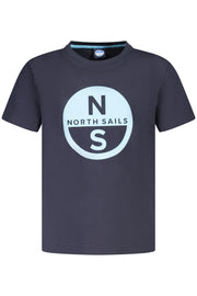 T-SHIRT EM ALGODÃO NORTH SAILS CRIANÇA AZUL