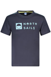 T-SHIRT EM ALGODÃO NORTH SAILS CRIANÇA AZUL