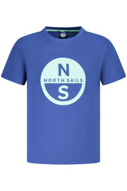 T-SHIRT EM ALGODÃO NORTH SAILS CRIANÇA AZUL