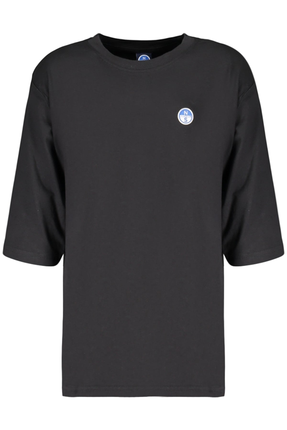T-SHIRT EM ALGODÃO NORTH SAILS CRIANÇA PRETA