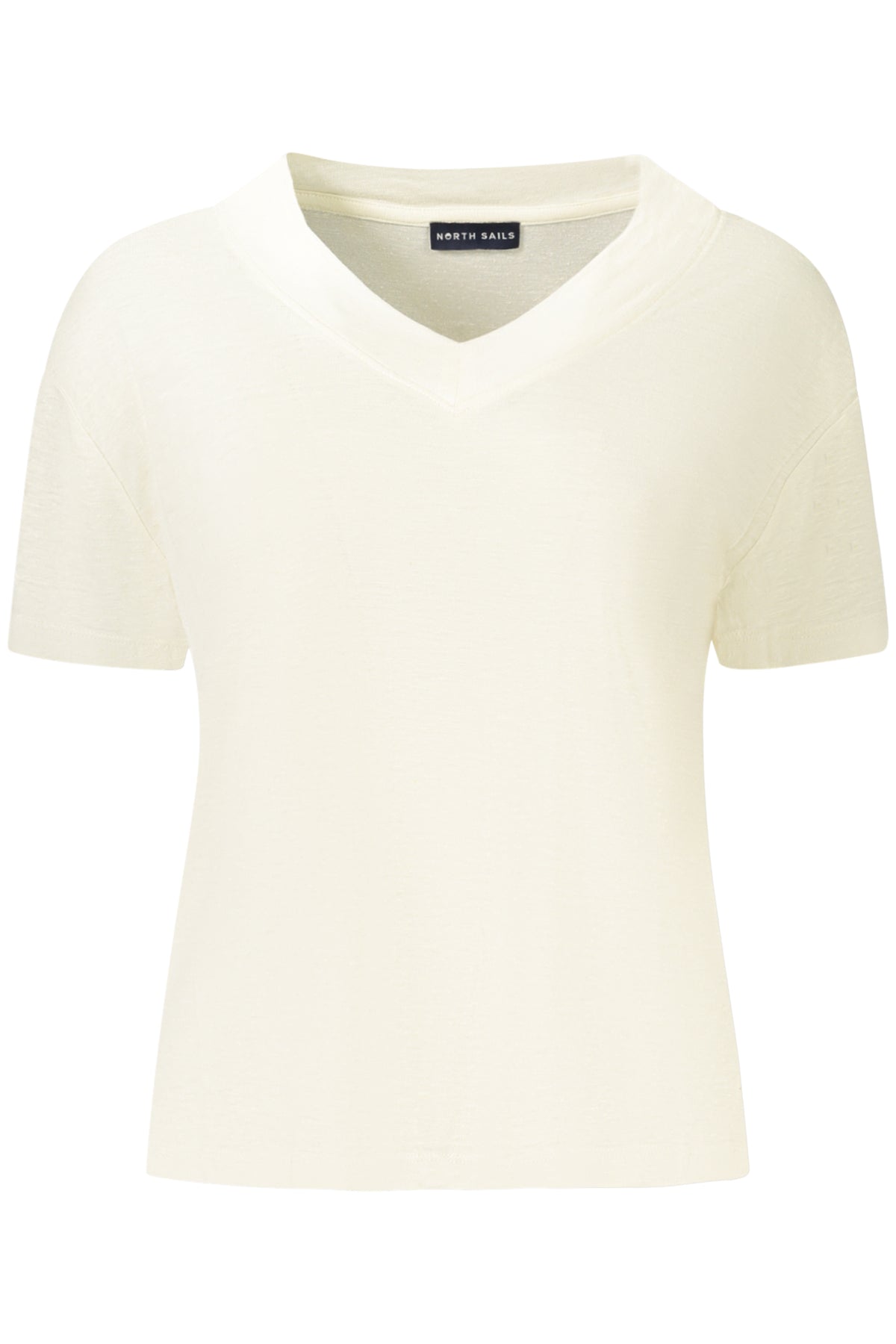 T-SHIRT EM LINHO NORTH SAILS MULHER BRANCA