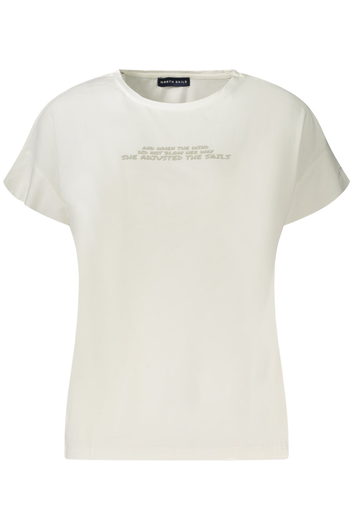 T-SHIRT EM ALGODÃO NORTH SAILS MULHER BRANCA