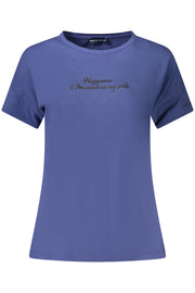 T-SHIRT EM ALGODÃO NORTH SAILS MULHER AZUL