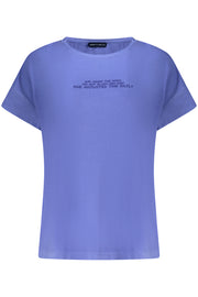 T-SHIRT EM ALGODÃO NORTH SAILS MULHER AZUL