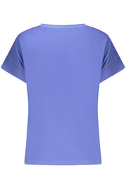 T-SHIRT EM ALGODÃO NORTH SAILS MULHER AZUL