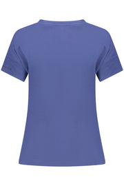 T-SHIRT EM ALGODÃO NORTH SAILS MULHER AZUL