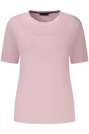 T-SHIRT EM ALGODÃO NORTH SAILS MULHER ROSA