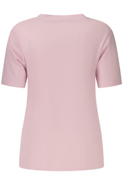 T-SHIRT EM ALGODÃO NORTH SAILS MULHER ROSA