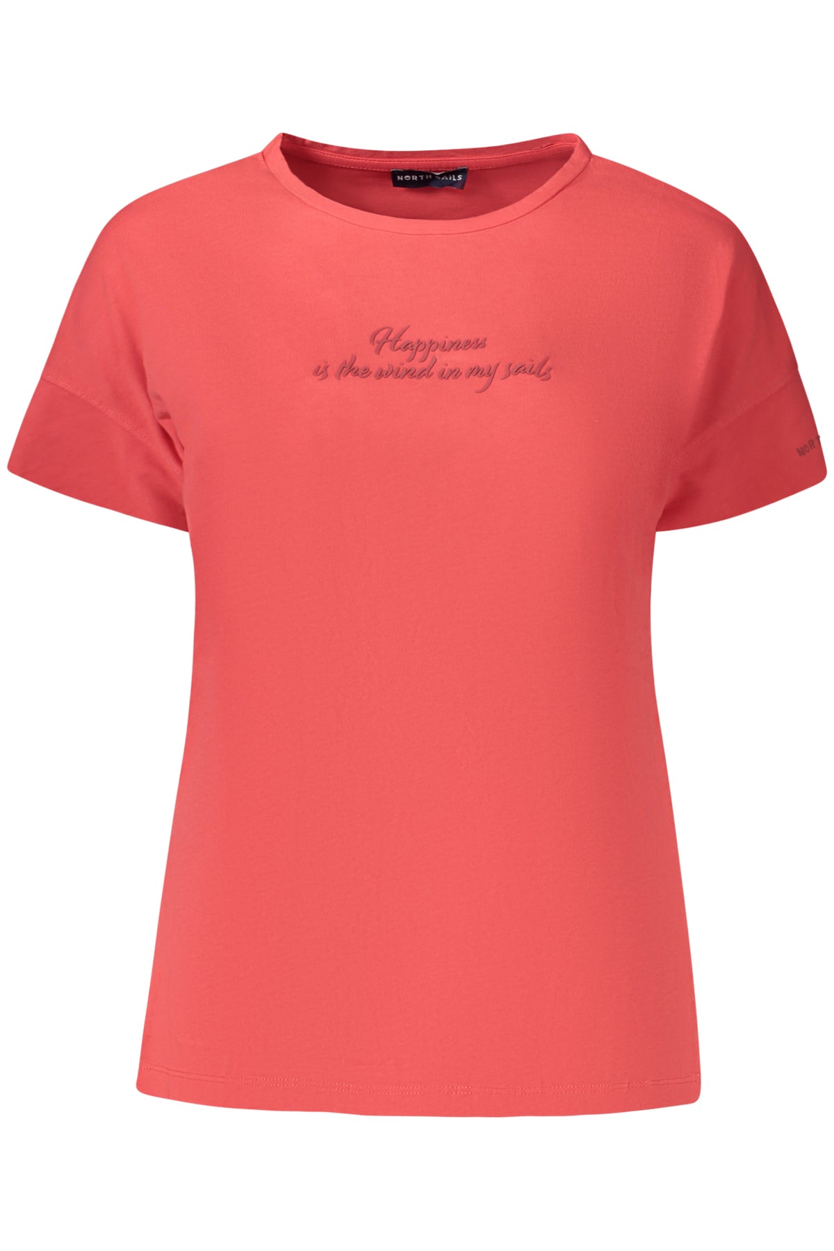 T-SHIRT EM ALGODÃO NORTH SAILS MULHER VERMELHA