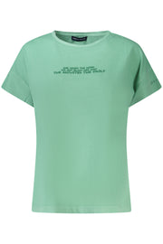 T-SHIRT EM ALGODÃO NORTH SAILS MULHER VERDE