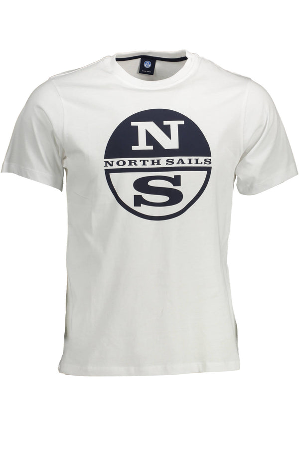 T-SHIRT DE MANGA CURTA HOMEM BRANCO NORTH SAILS