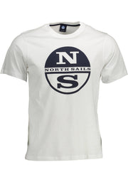 MEN'S WHITE SHORT SLEEVE T-SHIRT NORTH SAILS