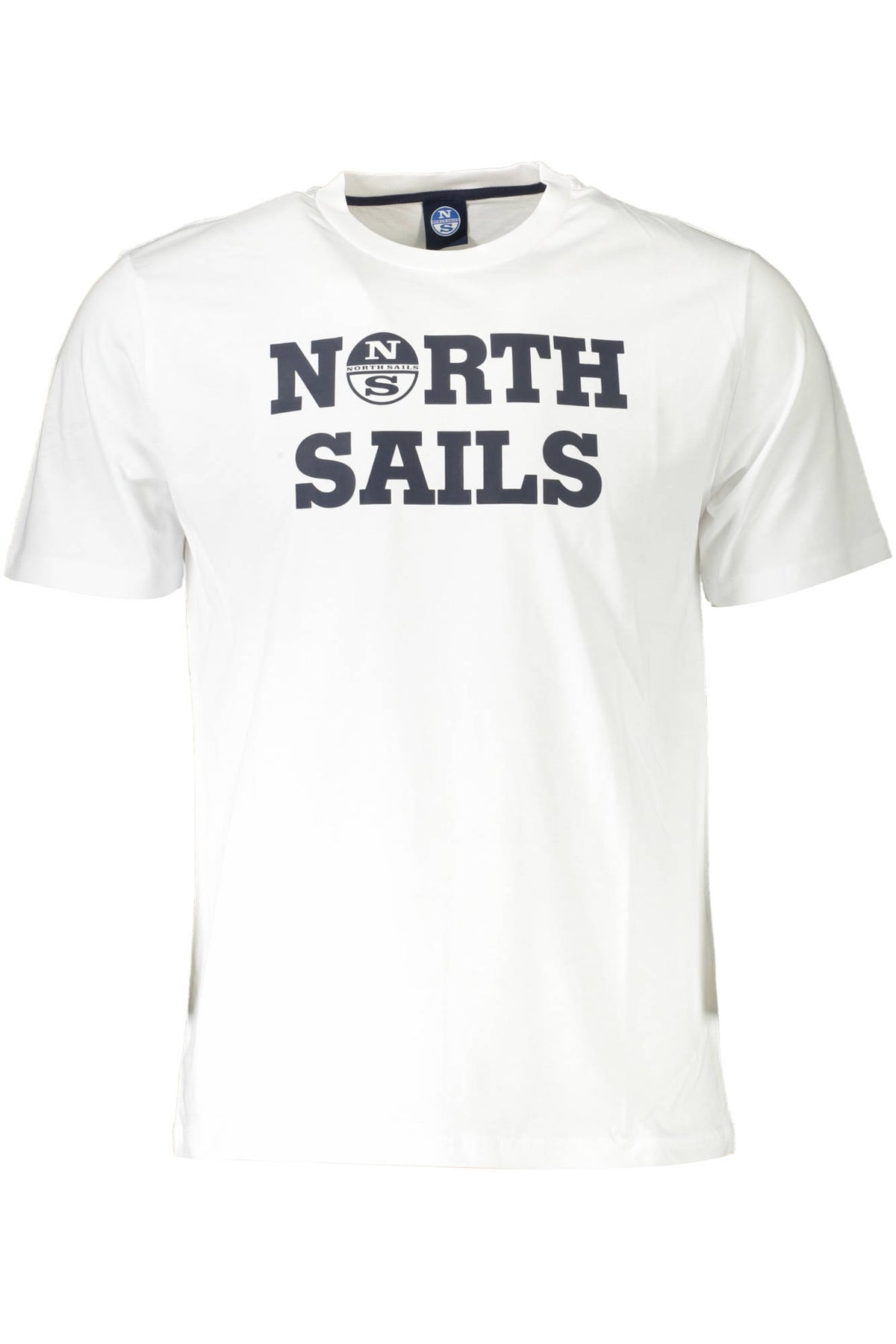 MEN'S WHITE NORTH SAILS SHORT SLEEVE T-SHIRT