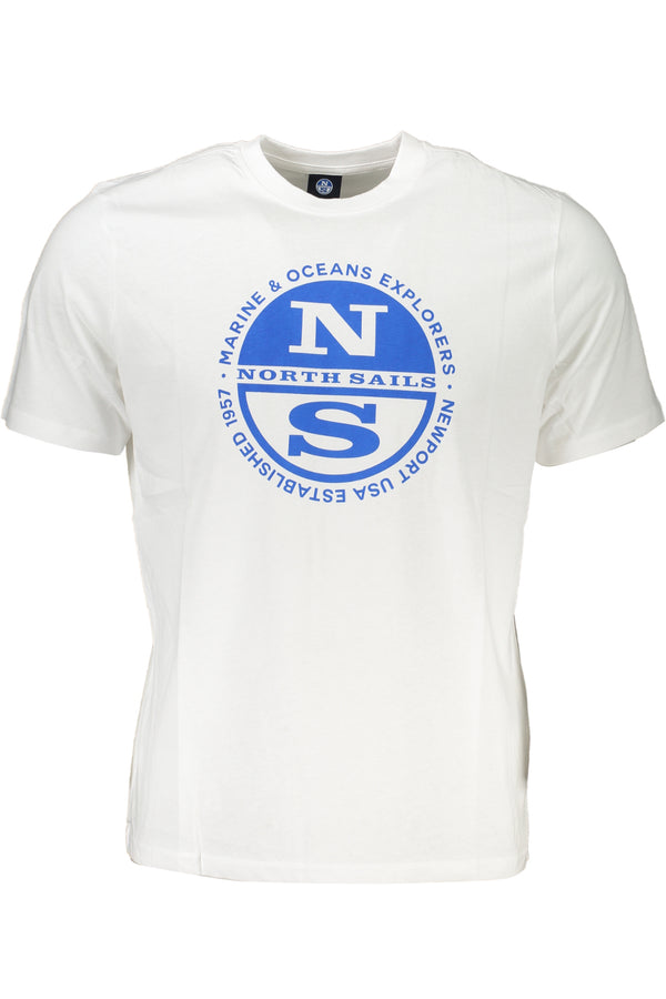 T-SHIRT DE MANGA CURTA HOMEM NORTH SAILS BRANCA
