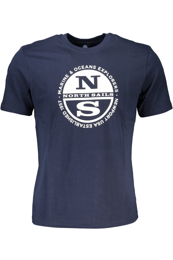T-SHIRT DE MANGA CURTA NORTH SAILS HOMEM AZUL